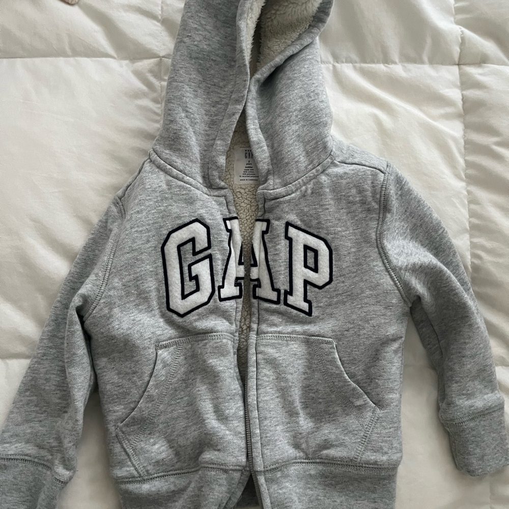 GAP toddler 2T Gray Hoodie